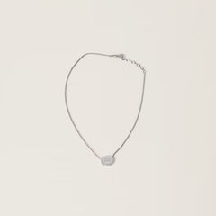 MIU MIU Metal necklace | Miu Miu necklace (multi-color/silver chain)