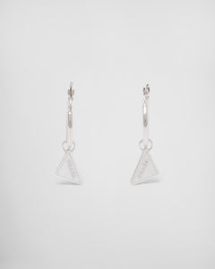 PRADA 1JO973 Symbole Drop Earrings | Prada earrings (multi-color)