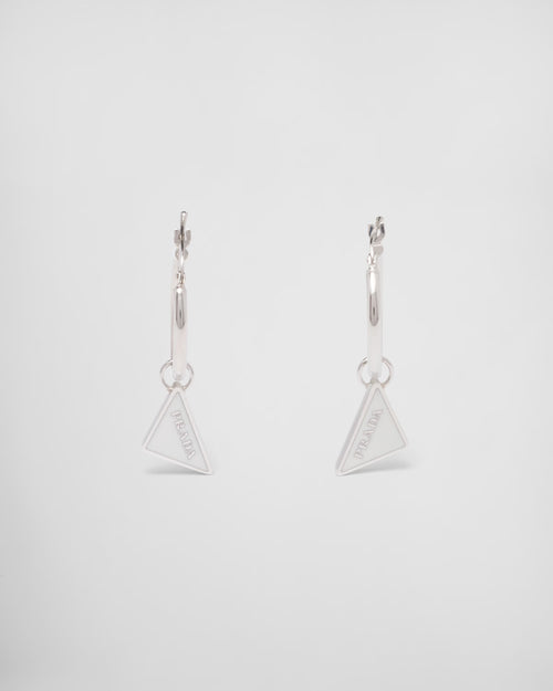 PRADA 1JO973 Symbole Drop Earrings | 普拉達 耳環 (多色)