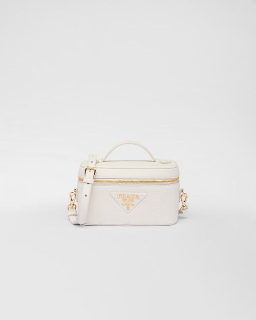 PRADA Leather Mini-Bag | 普拉達 迷你袋 (White)