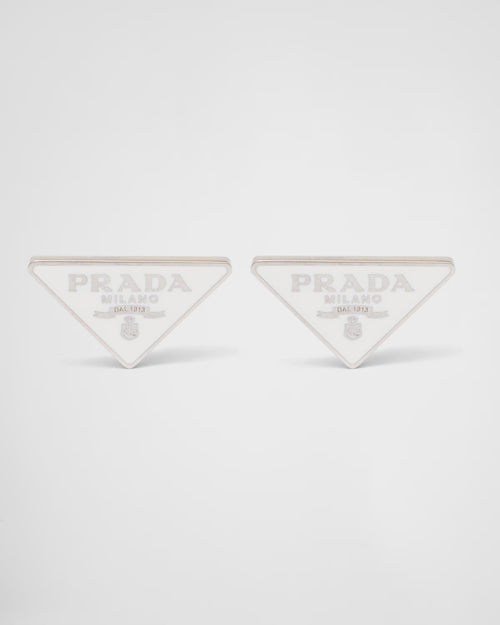 PRADA 1JO972 Prada Symbole Earrings | Prada classic earrings (multi-color)