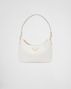 PRADA Re-Edition Saffiano Leather Mini Bag | 普拉達 手袋 (White)
