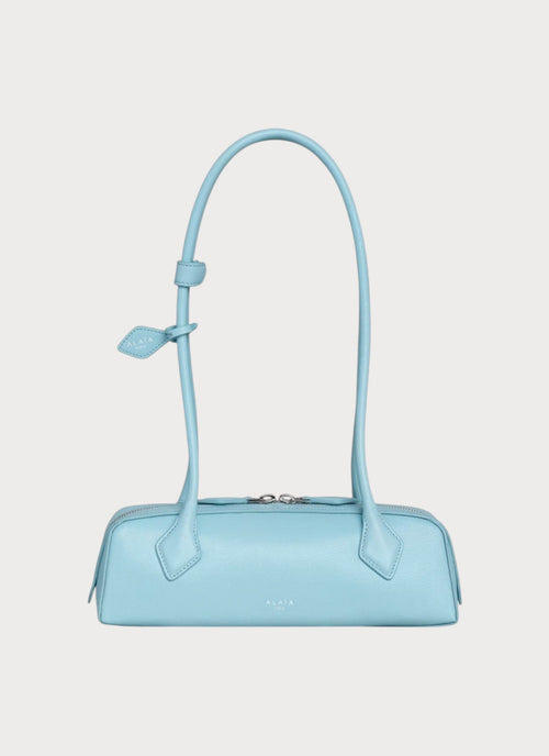 ALAIA Le Teckel Bag In Goatskin Leather(Small/Light Blue) - LONDONKELLY 英國名牌代購
