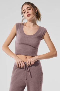 ALO YOGA Snuggle Up Sweater Short Sleeve | 針織短袖上衣 (多色) - LondonKelly 英國名牌代購