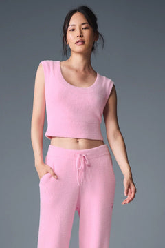 ALO YOGA Snuggle Up Sweater Short Sleeve | 針織短袖上衣 (多色) - LondonKelly 英國名牌代購
