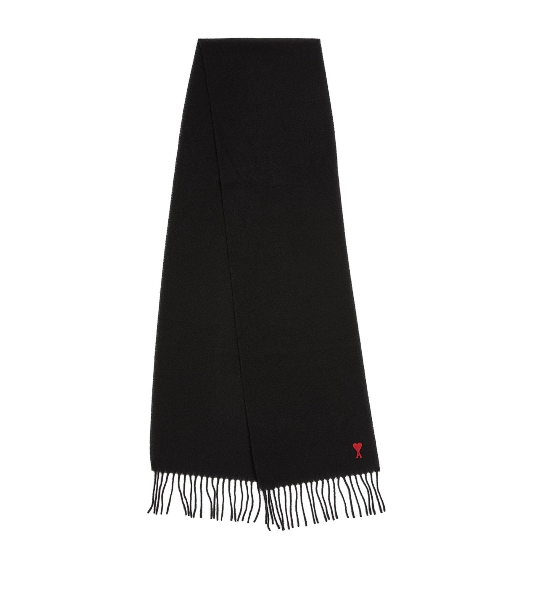 ★送料・関税込★アミ★AMI★AMI de Coeur Scarf Black★ AMI Paris AMI DE COEUR NOIR SCARF Black | BSTN Store
