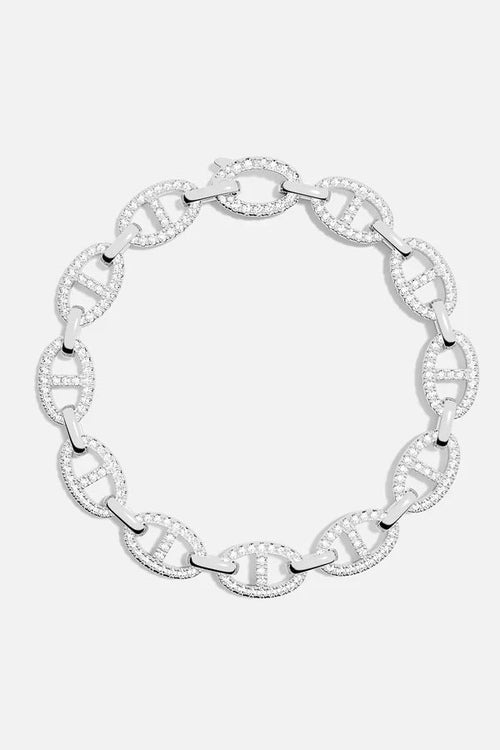 APM MONACO AB4573OX Maille Marine Chain Bracelet | 海軍鏈條手鏈 (銀色) - LondonKelly 英國名牌代購