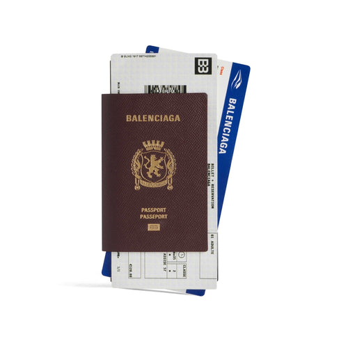 BALENCIAGA Men's Passport Long Wallet with Ticket | 巴黎世家 男仕護照長銀包 (多色) - LondonKelly 英國名牌代購