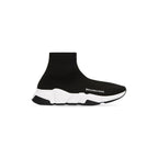 BALENCIAGA Men's Speed Recycled Knit Trainers Black | 巴黎世家 男仕波鞋 (黑色) - LondonKelly 英國名牌代購