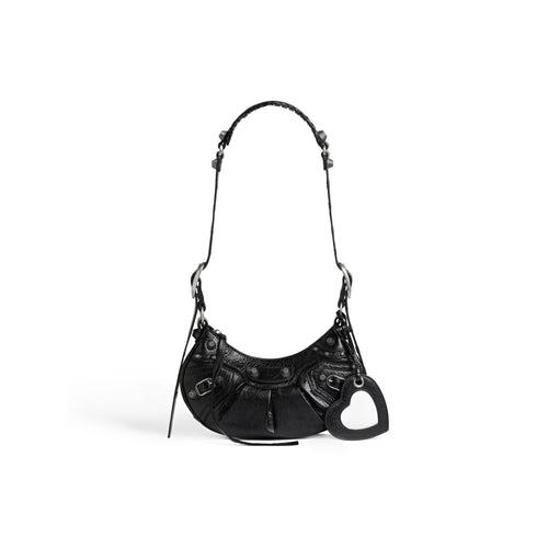 BALENCIAGA Women's Le Cagole XS Shoulder Bag | 巴黎世家 手袋 (黑色) - LondonKelly 英國名牌代購