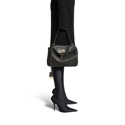 BALENCIAGA Women's Rodeo Small Handbag | 巴黎世家 手袋 (黑色) - LondonKelly 英國名牌代購