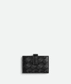 BOTTEGA VENETA Intrecciato Accordion Card Holder | 葆蝶家 銀包 (黑色) - LondonKelly 英國名牌代購