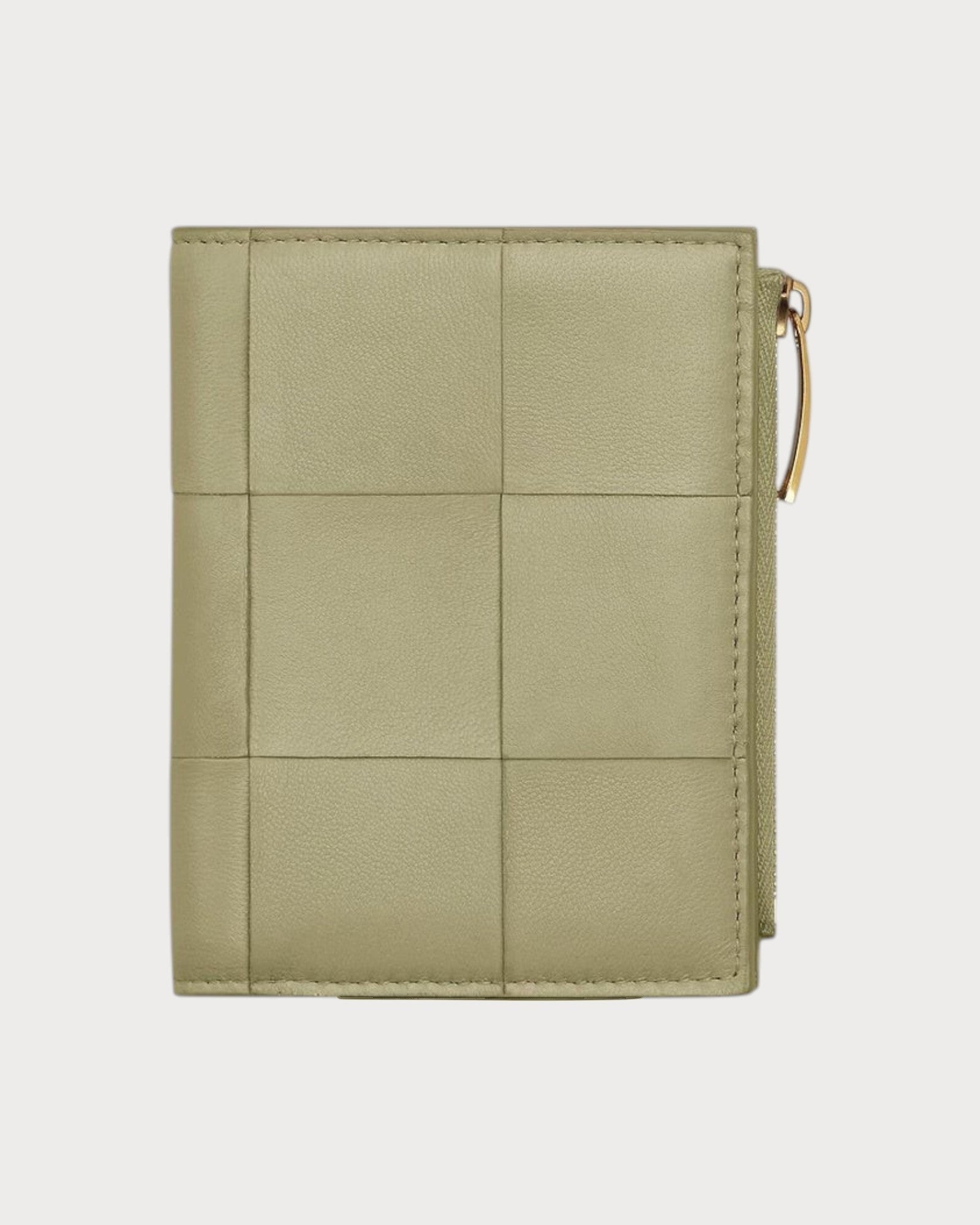 BOTTEGA VENETA BV Bi-Fold Zip Wallet Leather(Small/3 Colors