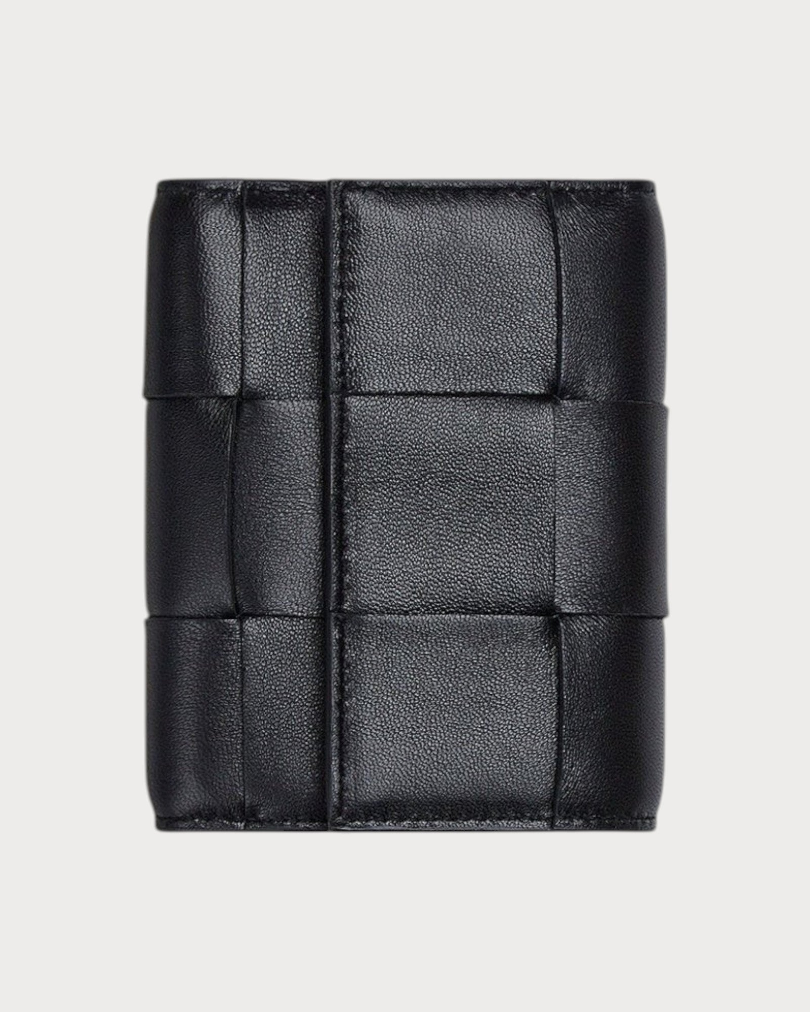 BOTTEGA VENETA BV Tri-Fold Zip Wallet Lambskin(3 Colors