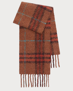 BURBERRY Check Alpaca Wool Blend Boucle Scarf Wool(Many) - LONDONKELLY 英國名牌代購