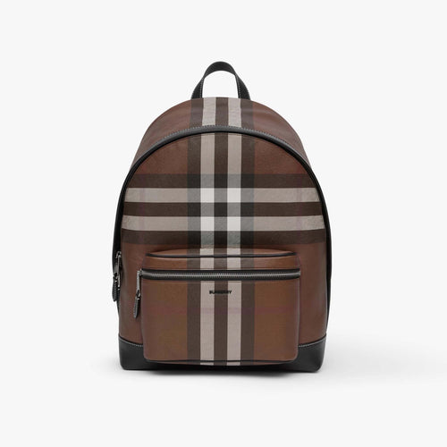 BURBERRY Check Backpack | 博柏利 背囊 (啡色) - LondonKelly 英國名牌代購