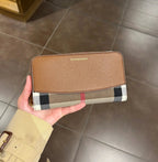 BURBERRY Elmore Long Wallet | 博柏利 長銀包 (啡色) - LondonKelly 英國名牌代購