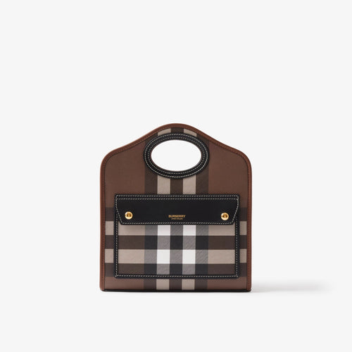 BURBERRY Mini Pocket Bag | 博柏利 手袋 (迷你/深啡色) - LondonKelly 英國名牌代購