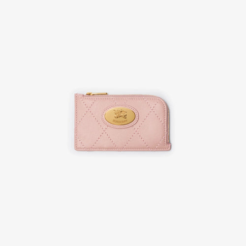 BURBERRY Strand Zip Card Case Rose pink | 博柏利 拉鍊卡套 (粉色) - LondonKelly 英國名牌代購