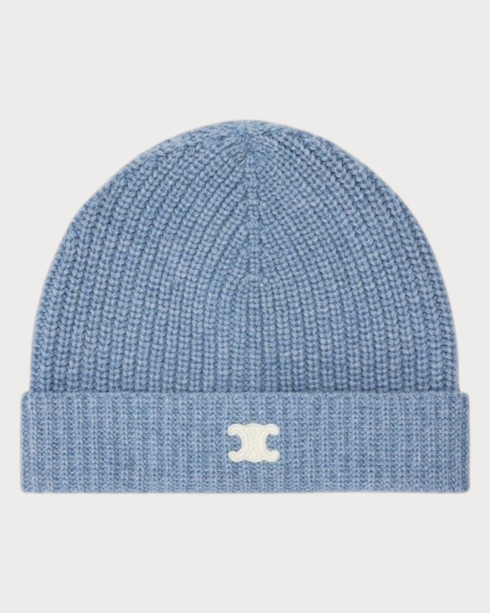 CELINE Beanie with Triomphe Patch Wool(2 Colors) | LONDONKELLY