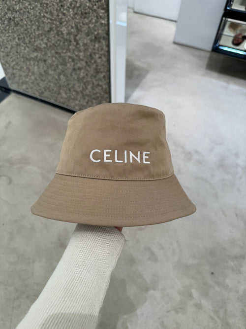 CELINE Bucket Hat | 賽琳 漁夫帽 (餅乾色) - LondonKelly 英國名牌代購
