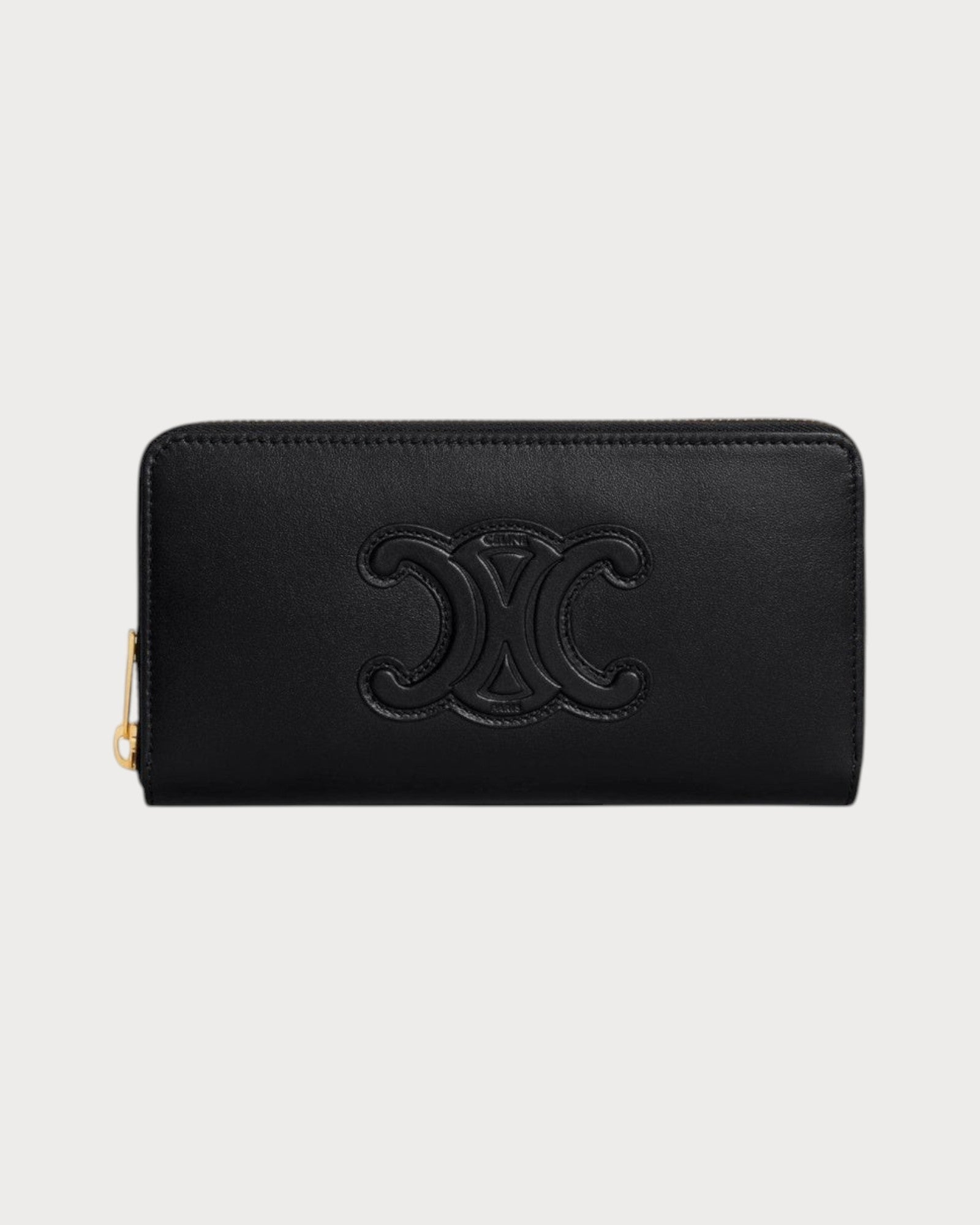 財布 CELINE ZIPPED WALLET CELINE Zipped Wallet Cuir Triomphe Smooth Calfskin(Large/2 Colors