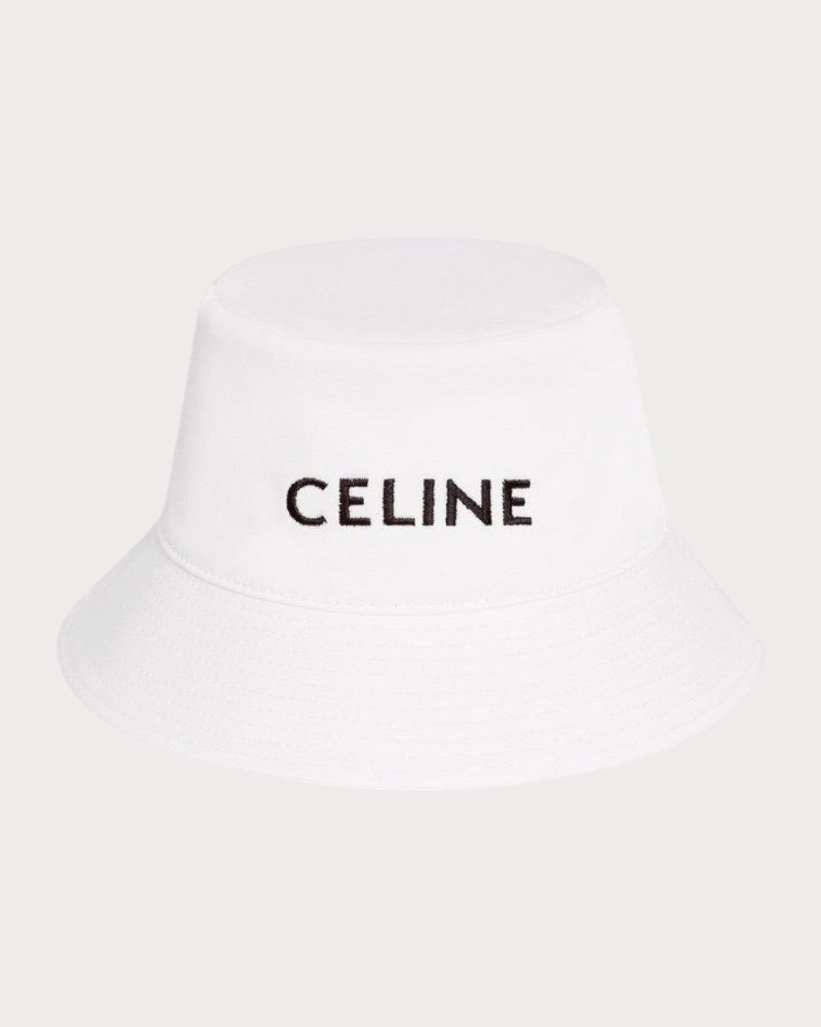 CELINE (M) Embroidered Bucket Hat Cotton(4 Colors) | LONDONKELLY