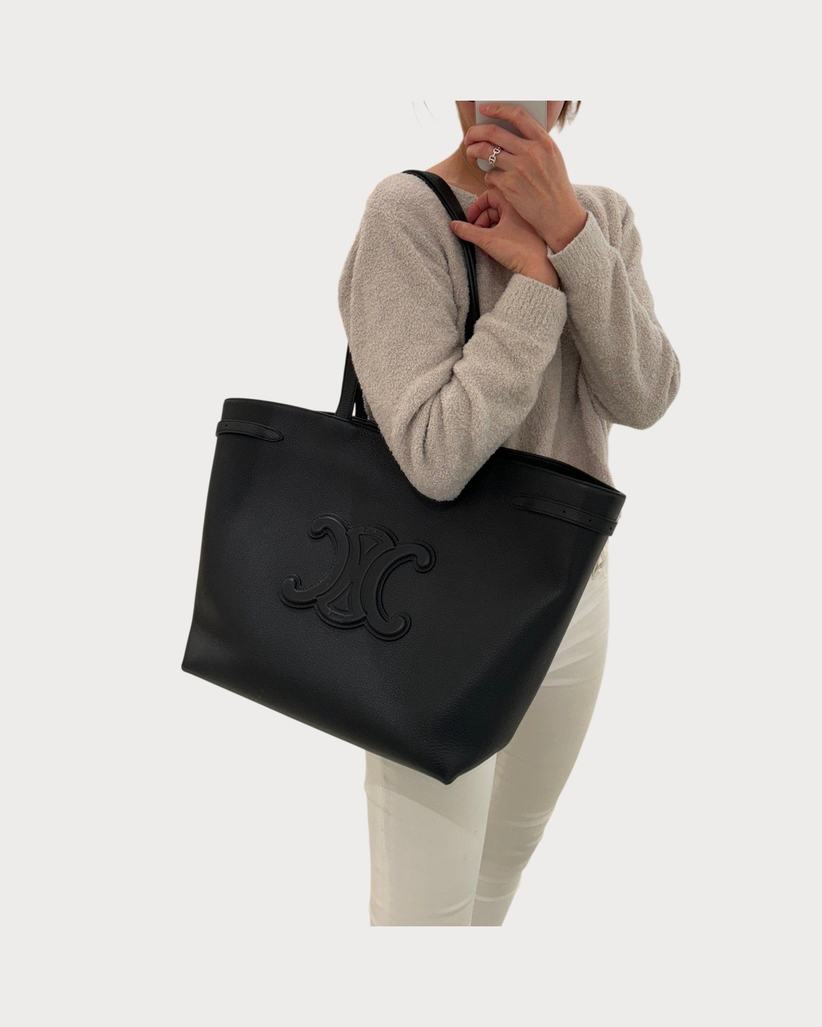 CELINE Medium Cabas Anais Cuir Triomphe Celine Tote Bag Multicolor celine-medium-cabas-anais-cuir-triomphe-celine-tote-bag-multicolor