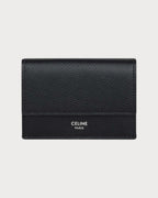CELINE Men's Folded Compact Wallet | 赛琳 男仕银包 (黑色)