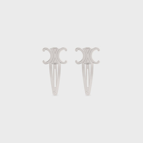 CELINE Set of 2 Snap Hair Clip in Brass | 賽琳 髮夾一套2件 (多色) - LondonKelly 英國名牌代購