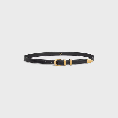 CELINE Small 18MM Western Belt in Taurillon Leather | 賽琳 小型皮帶 (多色) - LondonKelly 英國名牌代購