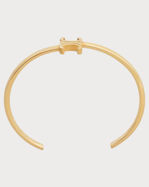 CELINE Triomphe Asymmetric Cuff Brass(2 Colors) - LONDONKELLY 英國名牌代購