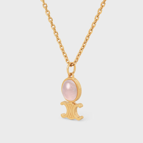 CELINE Triomphe Indie Small Necklace | 賽琳 頸鏈 (金色) - LondonKelly 英國名牌代購