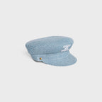 CELINE Triomphe Sailor Cap in Cotton Hickory | 賽琳 帽 (藍色) - LondonKelly 英國名牌代購