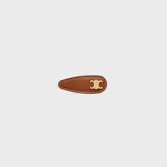 CELINE Triomphe Snap Hair Clip in Calfskin | 賽琳 髮夾 (多色) - LondonKelly 英國名牌代購