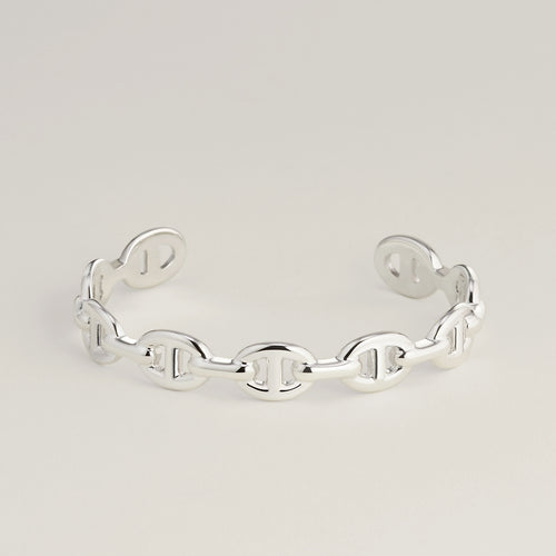HERMES Medium Chaine d'ancre Enchainee Bracelet | 愛馬仕 手鐲 (銀色)