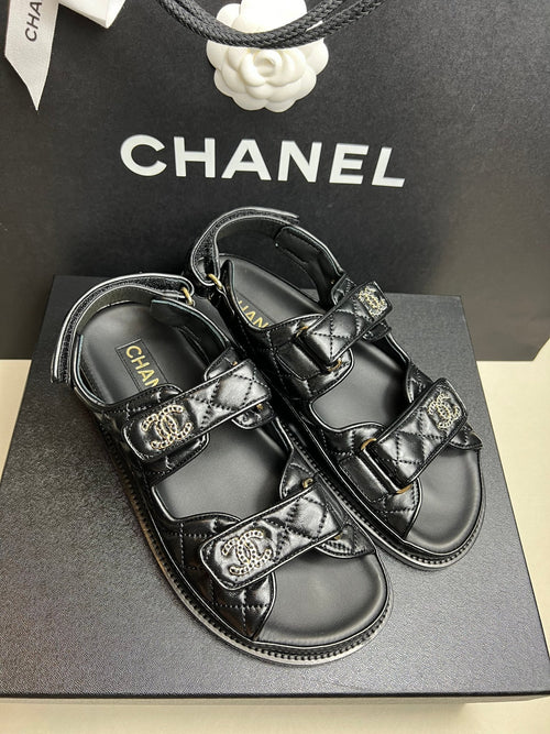 CHANEL 2024 Classic Sandals | 香奈兒 涼鞋 (黑色) - LondonKelly 英國名牌代購