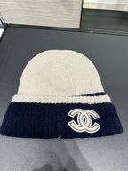 CHANEL 23K Beanie | 香奈兒 冷帽 (藍白色) - LondonKelly 英國名牌代購