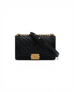 CHANEL A67085 Classic Small Boy Chanel Handbag | 香奈兒 手袋 (黑色) - LONDONKELLY 英國名牌代購