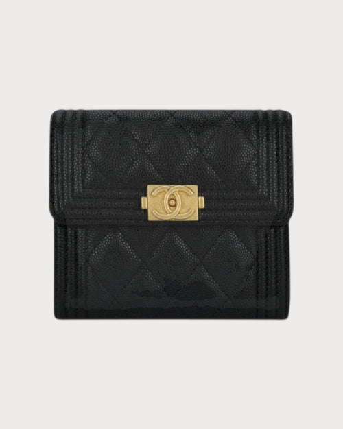 CHANEL A80734 Boy Chanel Small Flap Wallet | 香奈兒 銀包 (多色) - LONDONKELLY 英國名牌代購