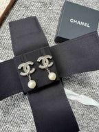 CHANEL A86506 Classic Earrings with Pearl(Gold) - LONDONKELLY 英國名牌代購