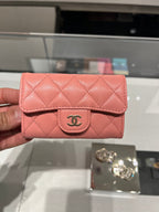 CHANEL Classic Flap Wallet | 香奈兒 經典銀包 (粉紅色) - LondonKelly 英國名牌代購