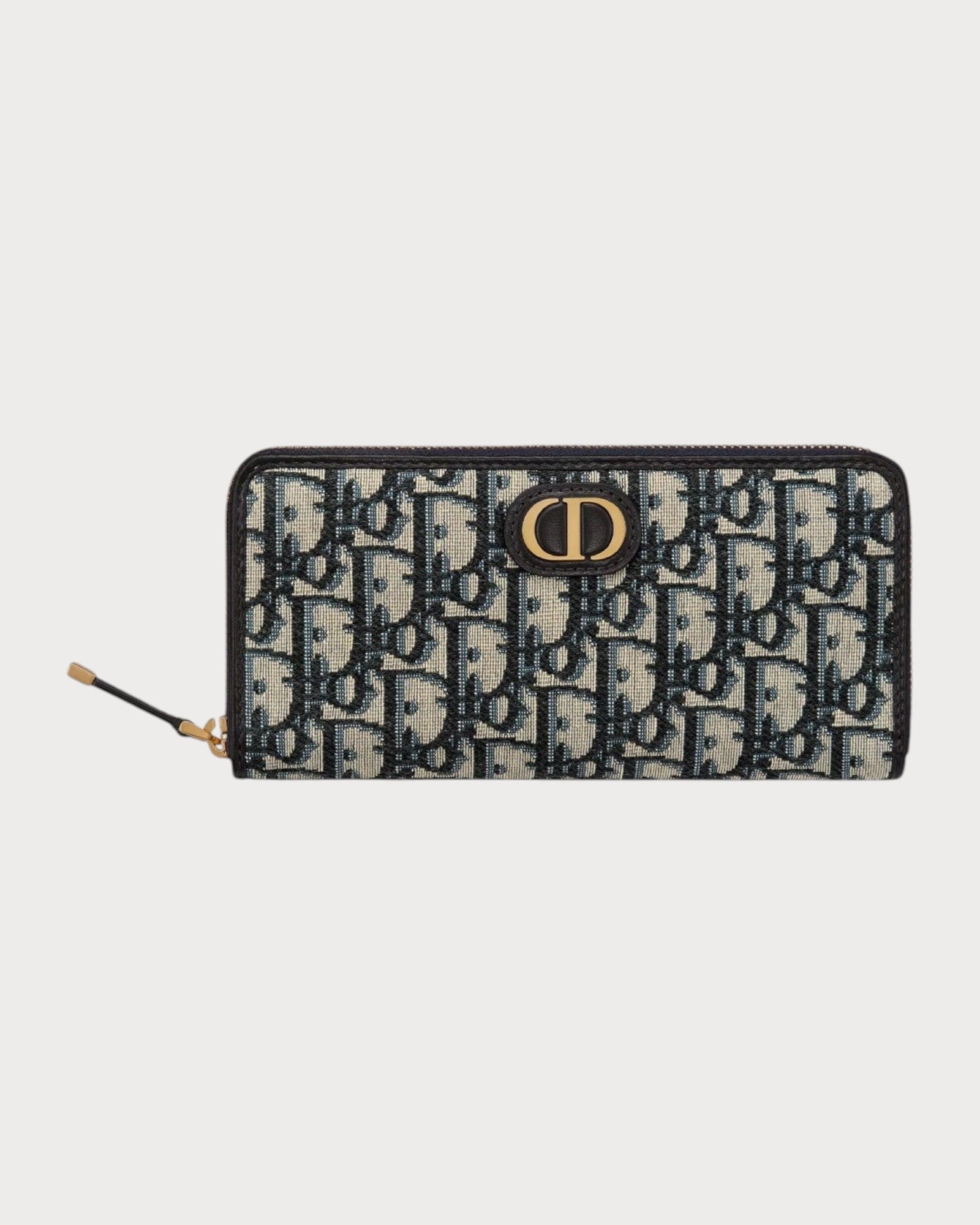 DIOR 「30モンテーニュ」Voyageur ロングウォレット お洒落】DIOR 30 Montaigne Voyageur スリムロングウォレット (Dior/長