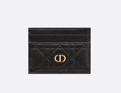 CHRISTIAN DIOR Caro 5-Slot Calfskin Card Holder | 迪奧 卡套 (多色) - LondonKelly 英國名牌代購