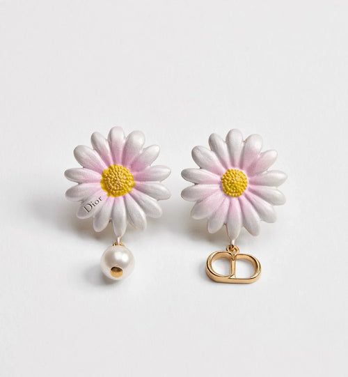 CHRISTIAN DIOR Daisy Earrings | 迪奧 雛菊耳環（粉色） - LondonKelly 英國名牌代購