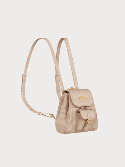 CHRISTIAN DIOR Dior Caro Backpack Macrocannage Lambskin(Nano/3 Colors) - LONDONKELLY 英國名牌代購