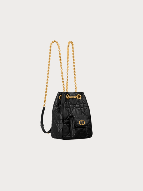 CHRISTIAN DIOR Dior Caro Multicarry Backpack with Chain(Small/2 Colors) - LONDONKELLY 英國名牌代購