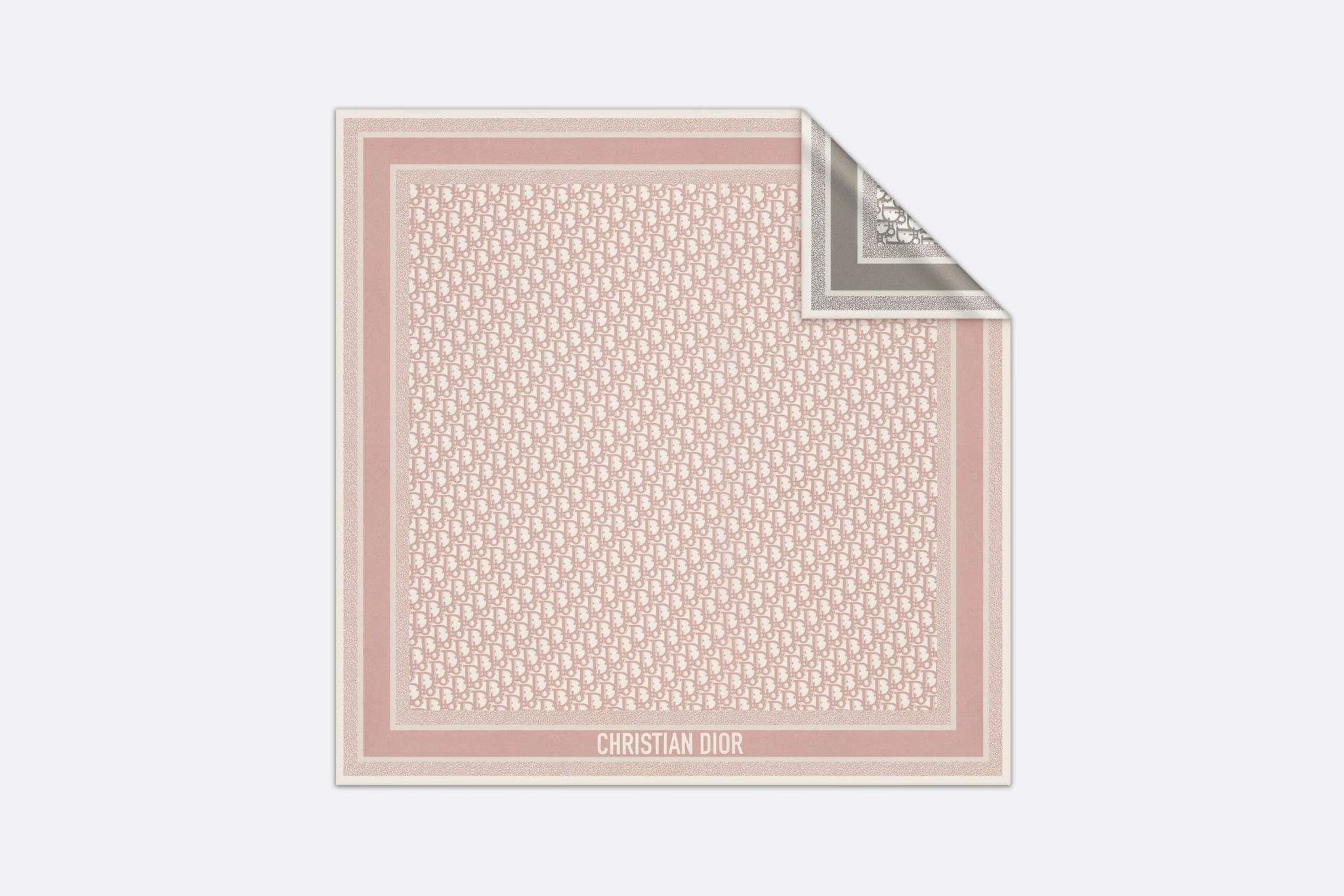 CHRISTIAN DIOR Dior Oblique Diortwin 90 Square Scarf | Dior double