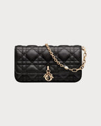 CHRISTIAN DIOR Lady Dior Phone Pouch Lambskin(3 Colors) - LONDONKELLY 英國名牌代購