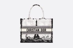 CHRISTIAN DIOR Medium Dior Book Tote Paris Embroidery | 迪奧 手提袋 (中碼/多色) - LondonKelly 英國名牌代購